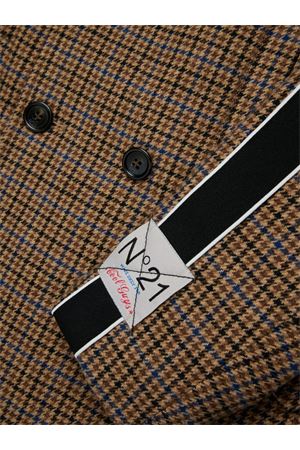blazer in poliestere marrone N°21 KIDS | N2107DN04410N720